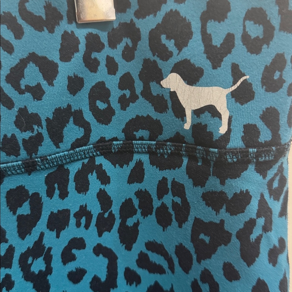 Victoria's Secret PINK Animal Print Yoga Leggings - Picture 2 of 5